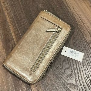 Fossil Gold Wallet